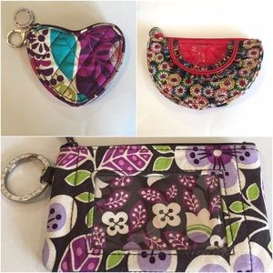 BUNDLE!! Vera Bradley Coin Purses