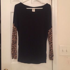 Victoria secret pink cheetah shirt