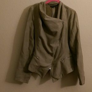 NWOT taupe dressy Jacket.
