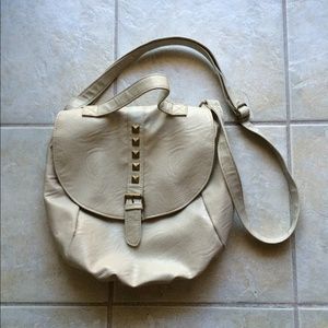 Light gray crossbody bag
