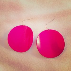 Hot Pink Earrings!!