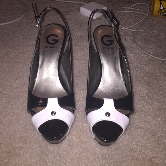 Guess sling backs
