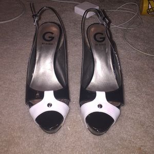 Guess sling backs