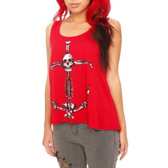 Skull & Bones Tank Top - Picture 1 of 4
