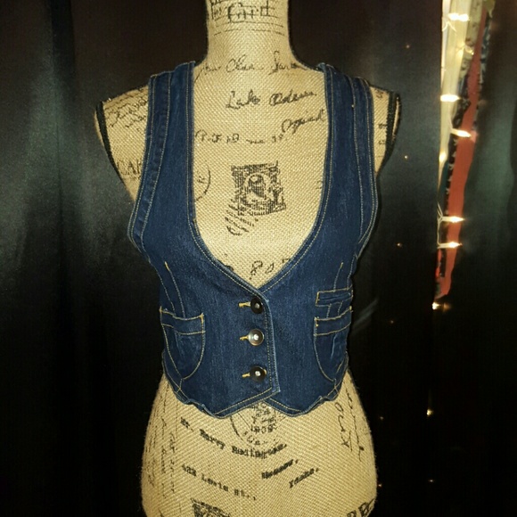 Denim vest
