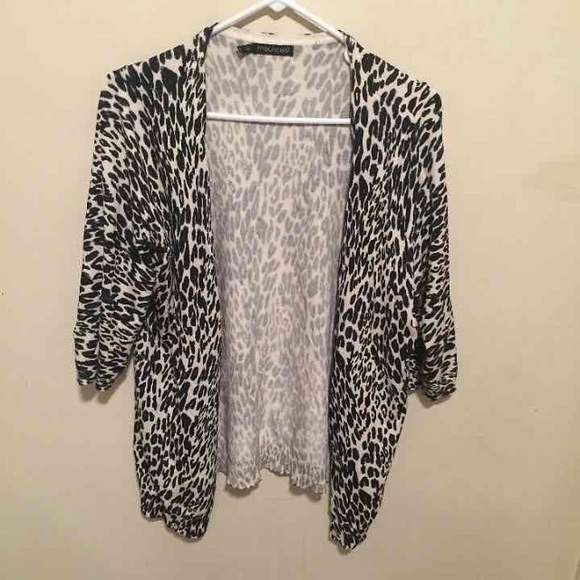 Leopard cardigan