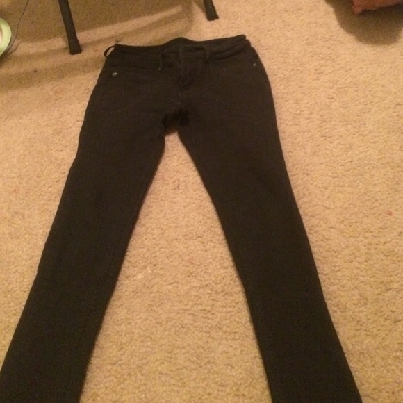 Black jeggings
