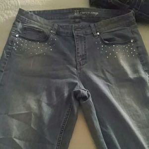 NYC curvy crop capris