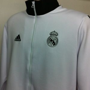 Adidas Tops - Real Madrid Football Soccer Zipper Jacket Ronaldo Adidas Tops - Real Madrid Football Soccer Zipper Jacket Ronaldo