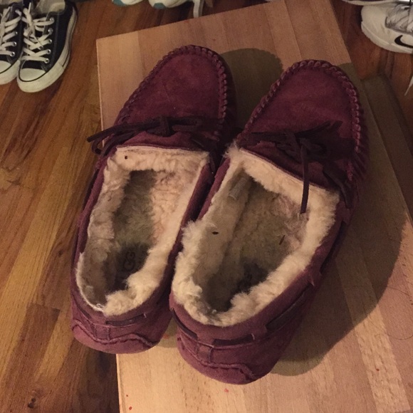 Purple Moccasin Uggs size 7