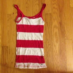 Abercrombie hot pink  tank top
