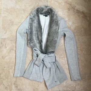 Armani Exchange Gray Sweater