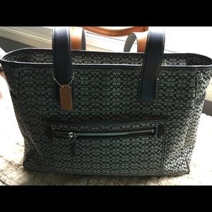 COACH diaper/weekend bag