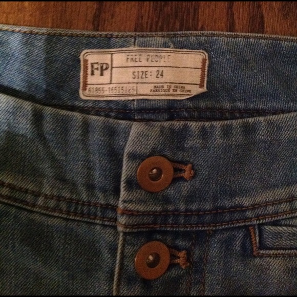 Free People "Willow Seam" Jeans - Picture 3 of 4