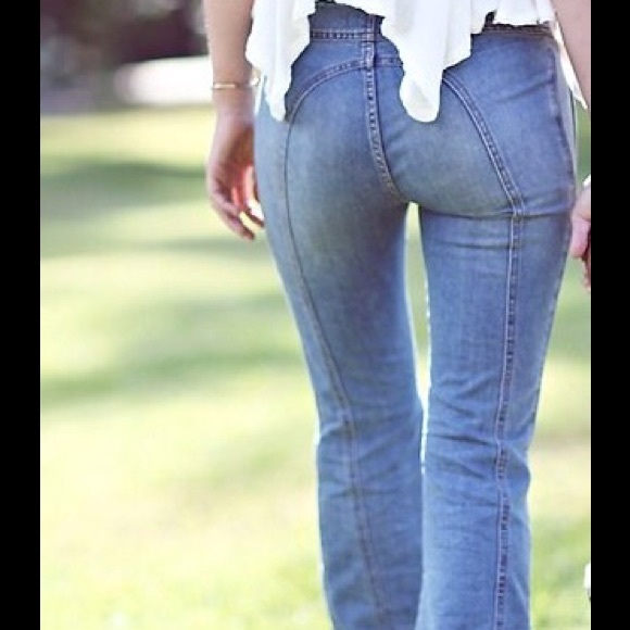Free People "Willow Seam" Jeans - Picture 4 of 4