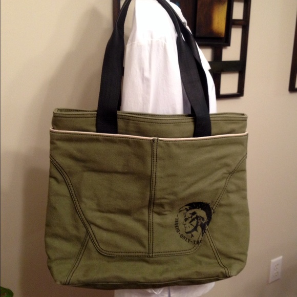 Diesel Handbags - NWT DIESEL canvas Tote