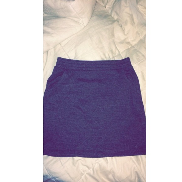 Pink sweat skirt