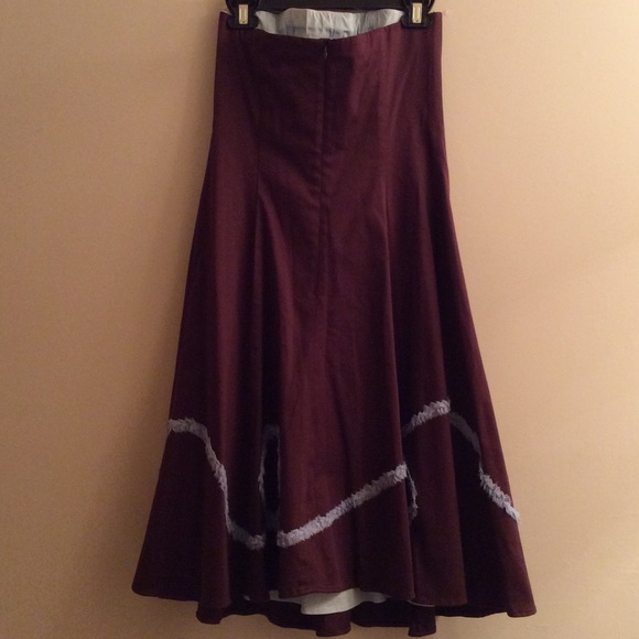 Vintage Rockabilly Look Strapless Dress EUC 8 - Picture 3 of 3