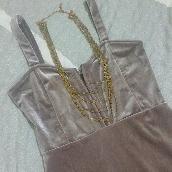 H&M Dresses & Skirts - ON HOLD Dusty Rose Lavender Velvet Bodycon