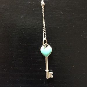 Tiffany & Co. Key heart necklace