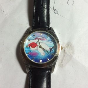 Genuine coca cola watch Japan movement