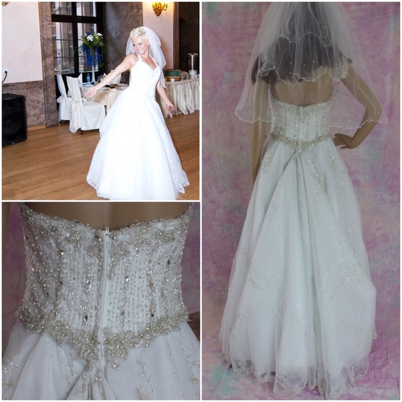 WEDDING DRESS.LISTING #1 DEMETRIOS986 - Picture 2 of 4