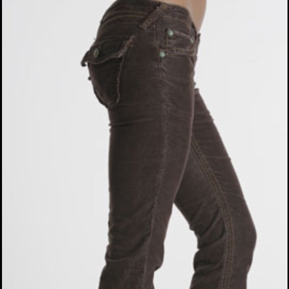 White boot cut Cherokee stitches denim size 27