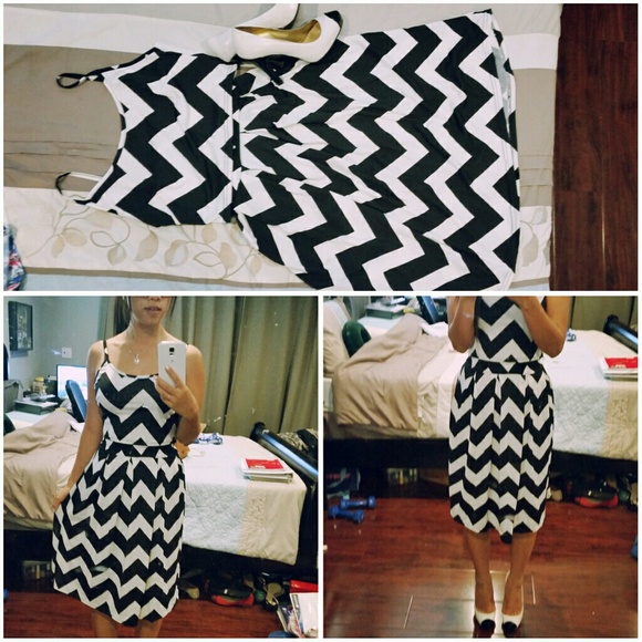 Chevron outfit skirt and top - Picture 2 of 2