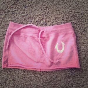 True Religion cotton skirt