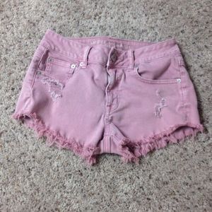 American eagle hi-rise shorts!!