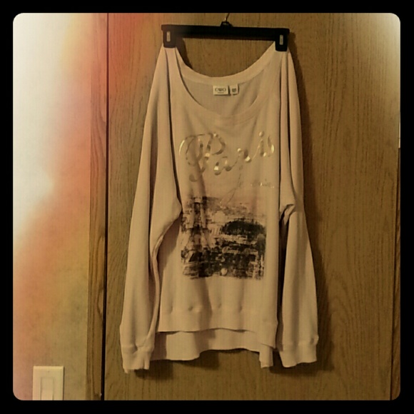 Sweatshirt..towel like material inside