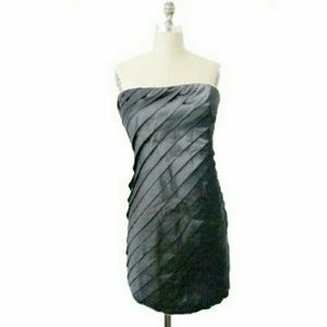 Ark & Co charcoal strapless dress