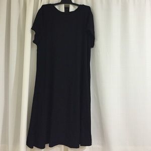 Little black tee shirt dress