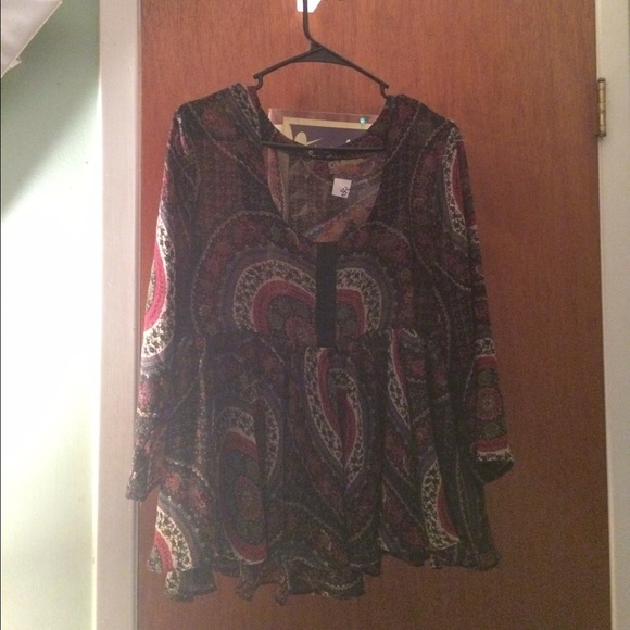 Chiffon Hippie Long Sleeve