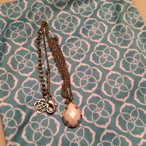 Kendra Scott White Kiri Necklace