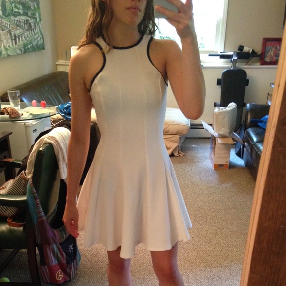 Forever 21 Dresses & Skirts - SOLD!! White Skater Dress forever 21