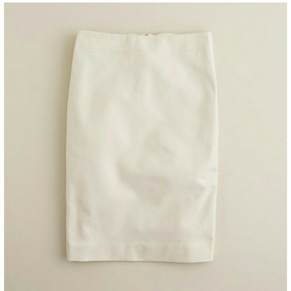 No. 2 pencil skirt in double-serge cotton PETITE