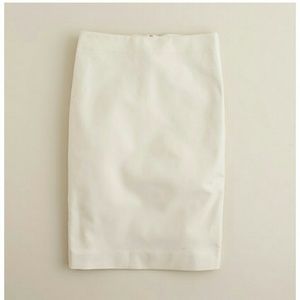 No. 2 pencil skirt in double-serge cotton PETITE