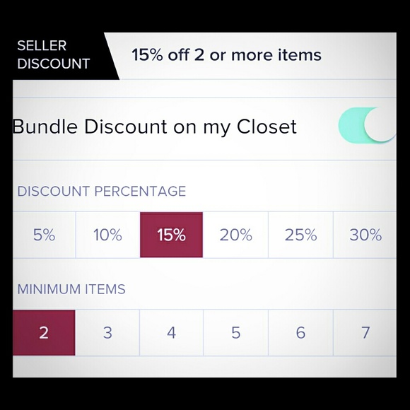 BUNDLE DISCOUNT!