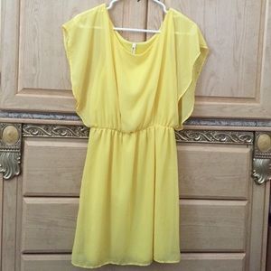 Yellow Francesca's collection dress