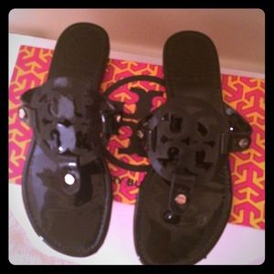 Tory Burch Miller Sandal Patent black
