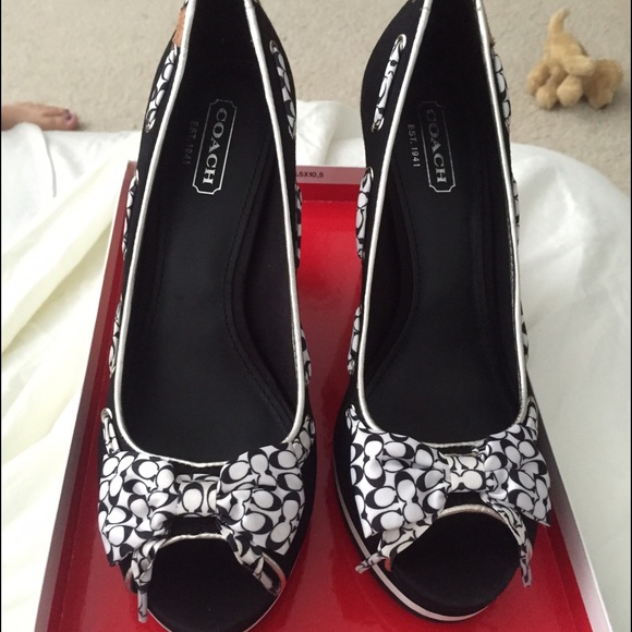 Brand New Coach Wedges