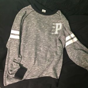 VS PINK oversized crew
