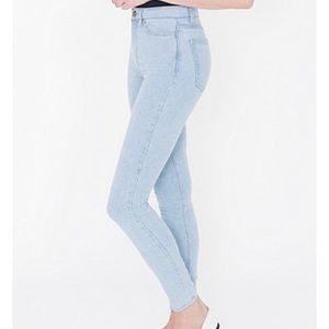 AA Medium Wash Pencil Jeans