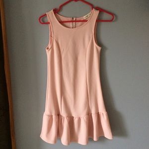 Pink Ruffled Dress