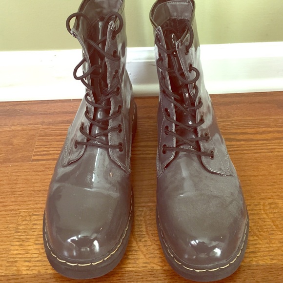 Grey Inspired Doc Martens!(Flash Sale)