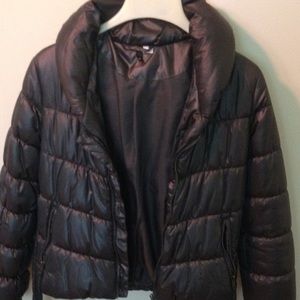 H&M dark grey puffer jacket