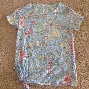 **RARE** "Get Nauti" Lilly Putlizer Tee