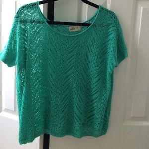 knitted tee / cover up - hollister