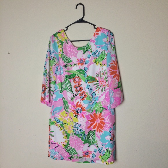 Lilly Pulitzer for Target Dresses & Skirts - Lilly Pulitzer for Target Nosie Posey Satin Dress Lilly Pulitzer for Target Dresses & Skirts - Lilly Pulitzer for Target Nosie Posey Satin Dress